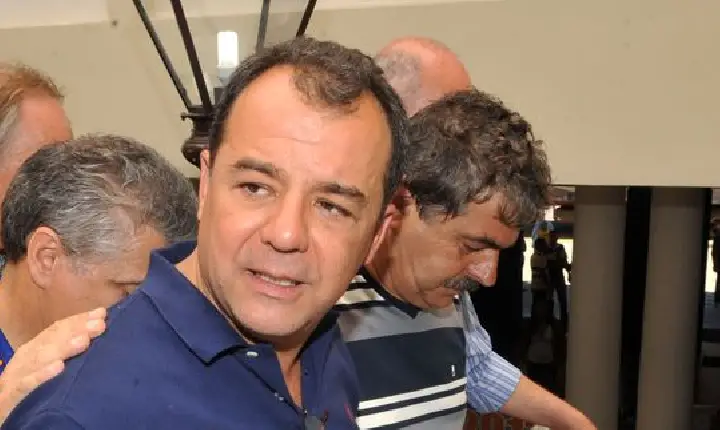 Cabral está na unidade prisional do Corpo de Bombeiros no Rio