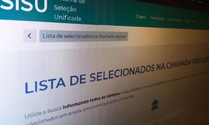 Consulta de vagas do segundo processo seletivo do Sisu está disponível