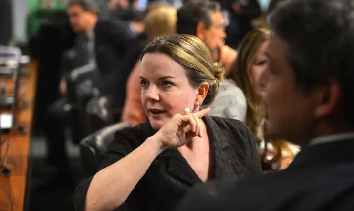 Gleise culpa Selic pela dívida pública e não as despesas do governo