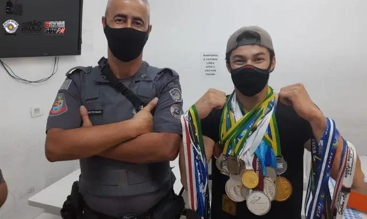 POLÍCIA MILITAR LOCALIZA MEDALHAS ROUBADAS DO ATLETA ARTHUR NORY