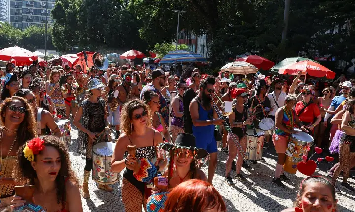 Rio registra cinco atendimentos por hora devido ao calor no carnaval