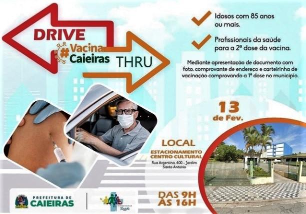 COVID-19: Drive-Thru para maiores de 85 anos começa sábado