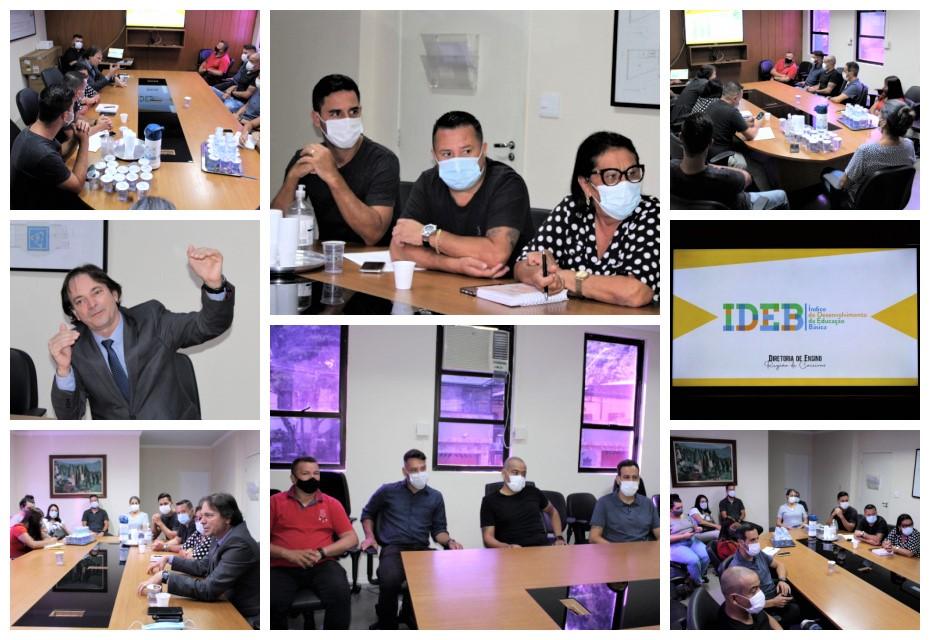 Retorno às aulas: presidente e vereadores receberam Dirigente Regional de Ensino