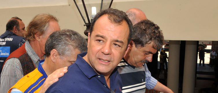 Cabral está na unidade prisional do Corpo de Bombeiros no Rio
